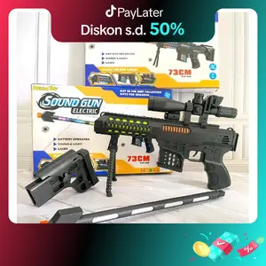 Mainan Anak SOUND GUN ELECTRIC Mainan T3mbak Laser Mainan Anak
