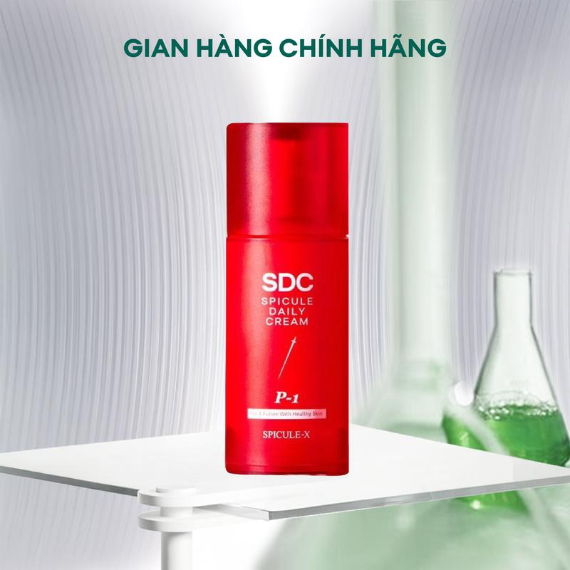 CR N96a - Kem Dưỡng Spicule Daily Cream 50ML SDC P-1 Công Nghệ Vi Kim Hàn Quốc spicule đỏ