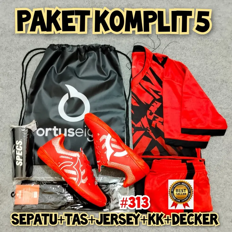 Paket Komplit Sepatu Futsal legion lv3 terbaru dan bekualiatas 7