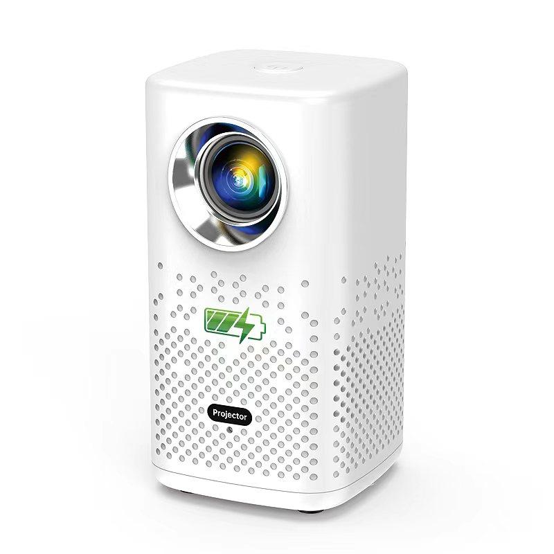 Projector portabel 4K Android 13, 720p, 4K support, HiFi stereo, 100 ANSI Lumens