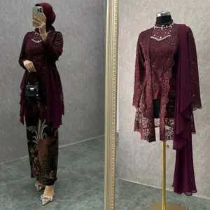 TERMURAH - Kebaya Couple Kutubaru Kinara Modern Kebaya Wisuda Kebaya Kondangan Kebaya Lamaran Terbaru 2024