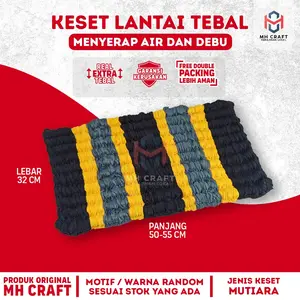 Keset Kaki Mutiara Dijamin Super Tebal Bergaransi