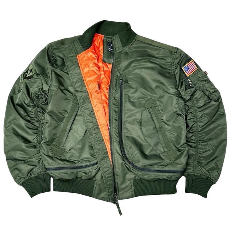 Philot Áo Khoác Phi Công Trần Bông Cao Cấp Vải Dù 726 3 Lớp Chống Nước Giữ Ấm Tới -20 Độ Cho Nam