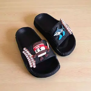Sandal Slop Anomali Cappucino Assasino Sandal Anak Laki Laki Viral Ringan Nyaman Karet Eva Fashion