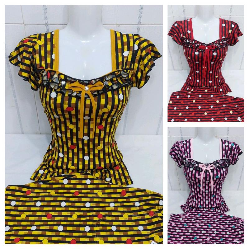 đồ bộ thun  quần dài ống ôm áo có nhấn ben quần dằn đáy