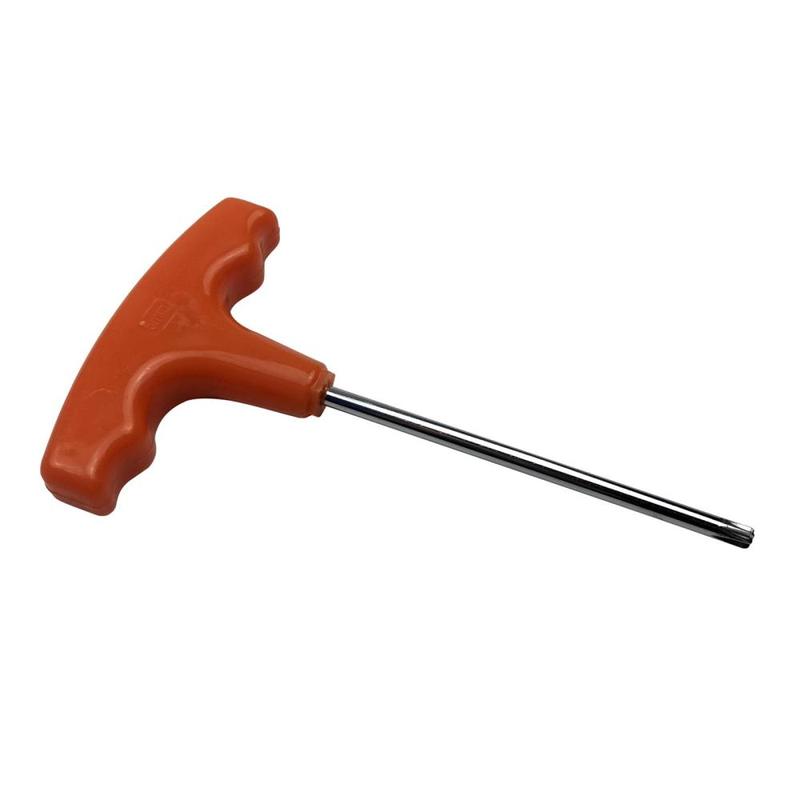 Cờ Lê tuốc nơ vít T27 bằng kim loại tay cầm bằng nhựa màu cam 15cm Phù hợp với cưa xích Stihl, bền và tiện lợi 4