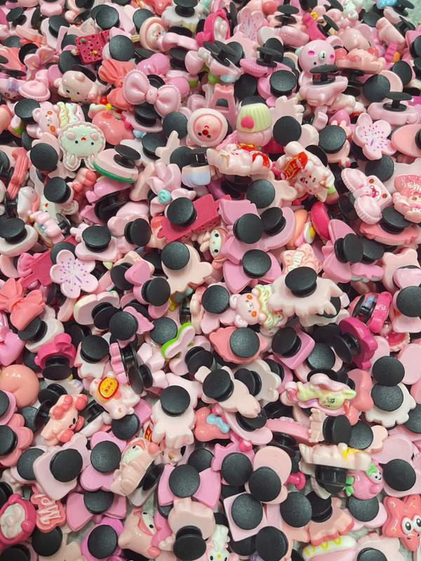 Bộ Combo 14 Charm Nhựa Cứng Xinh Đẹp - Dễ Thương - Cute Nữ