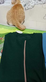 Product Review of MT - Tania Gamis Strip Kombinasi Elegant Bahan Knit Osaka [READY SIAP KIRIM] from d**i 0