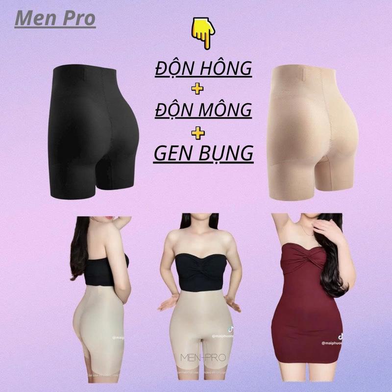  Quần ĐỘN MÔNG ĐỘN HÔNG GEN BỤNG  3 trong 1  Men Pro - Nâng vòng 3 căng tròn tự nhiên - Nữ 