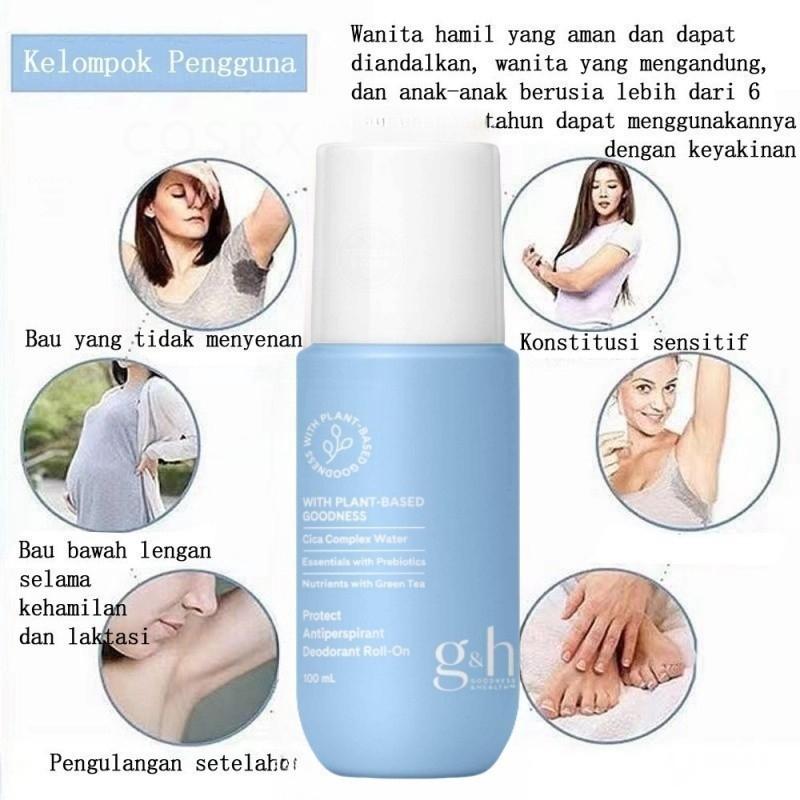 【cod】  Amway G&H Protect Deodorant Antiperspirant Roll-On 100ML Original   PDGKP