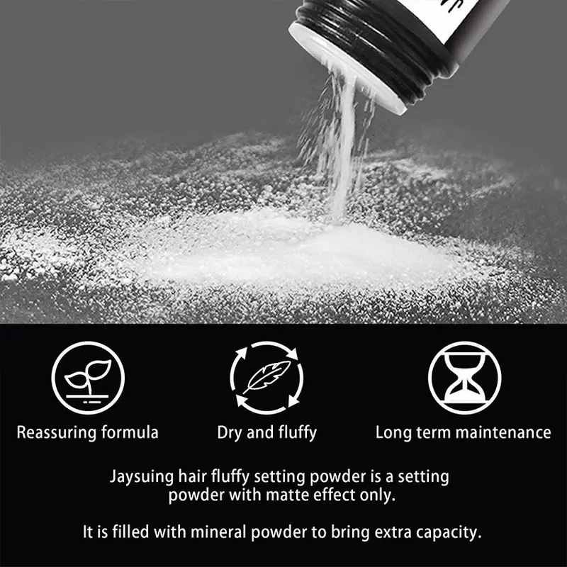 Jaysuing Hair Powder - Bubuk Bedak Rambut Fluffy untuk Menambah Volume dan Tidak Lengket 4