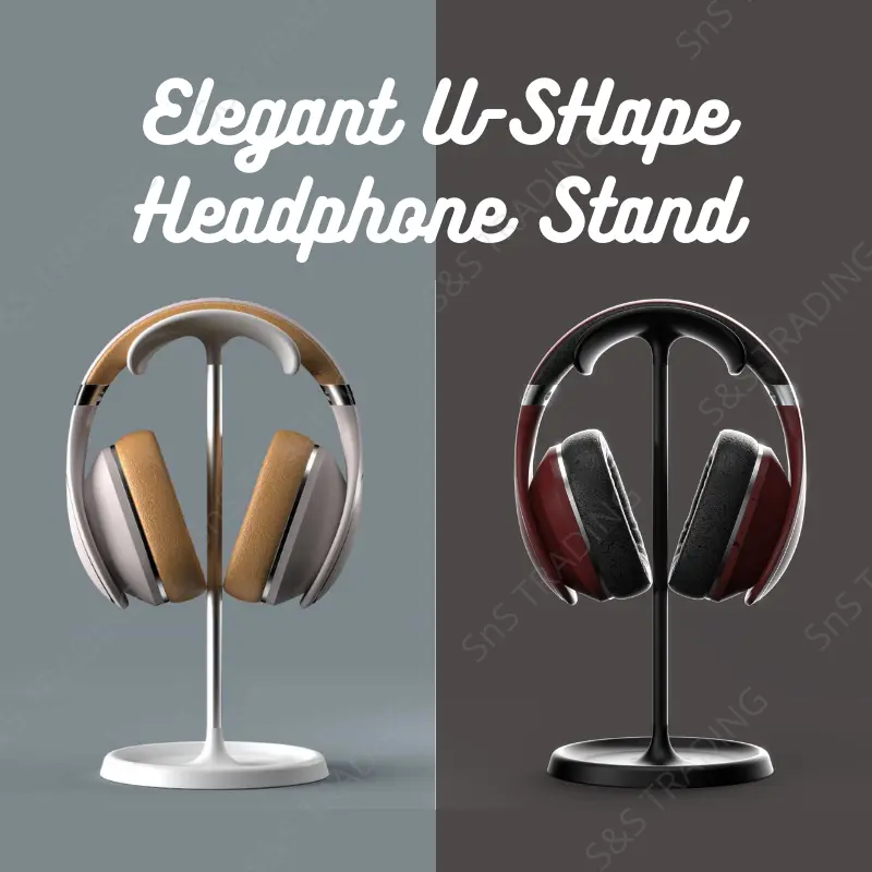 Premium U Shape Headphone Holder,Headphone Stand, head phone stand, Headset Holder, Universal headphone holder