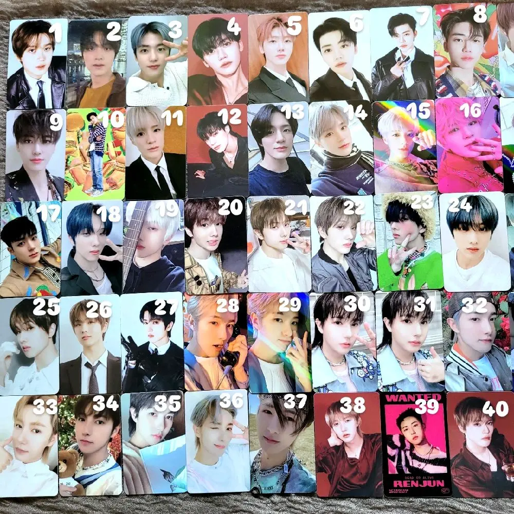 NCT DREAM PHOTOCARD HAECHAN JENO JAEMIN RENJUN JISUNG CHENLE OFFICIAL