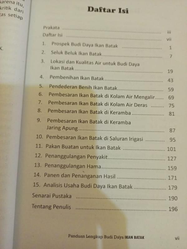 PANDUAN LENGKAP BUDI DAYA IKAN BATAK - SATU NUSA 3