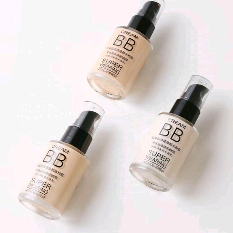 Makeup Base Foundation Liquid BB Cream Moisturizing Tahan Lama - LA050 1001 1