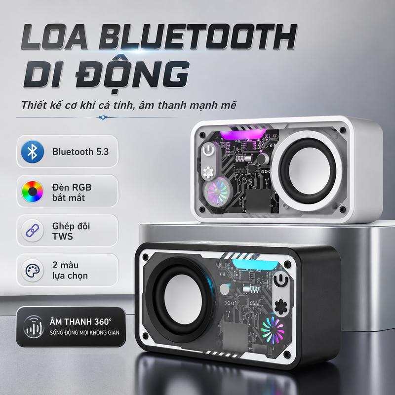 Loa Bluetooth, Âm Thanh Của Berlin, Cấu Hình Âm Trầm Cao, Loa Không Dây Máy…