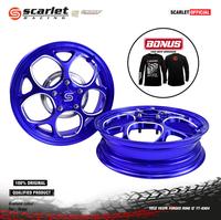 Gambar SCARLET RACING Velg Pelk Pelek Rim Aloy Motorcycle Vespa FORGED 9304 R 12 x 300 Baut Disc - Black dari scarletracingindonesia Kota Administrasi Jakarta Utara 1 Tokopedia