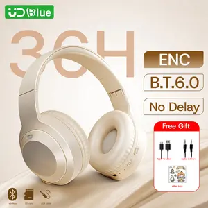 UDBLUE Wireless Headphone Bluetooth 5.4 Hi-Fi Stereo Gaming Headset Noise Reduction HS500