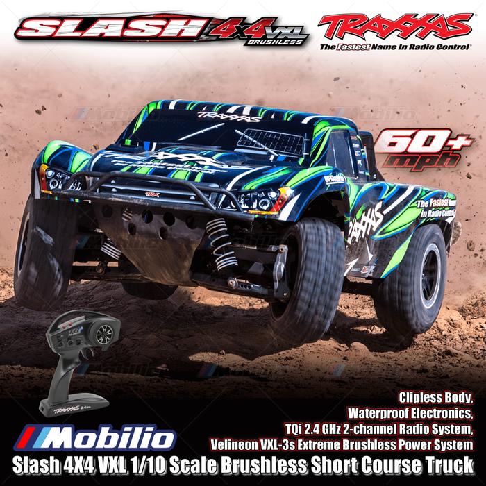 Body Control Systems Jual Traxxas 68386-4 Slash 4X4 VXL 1/10 Scale Brushless Short Course ...