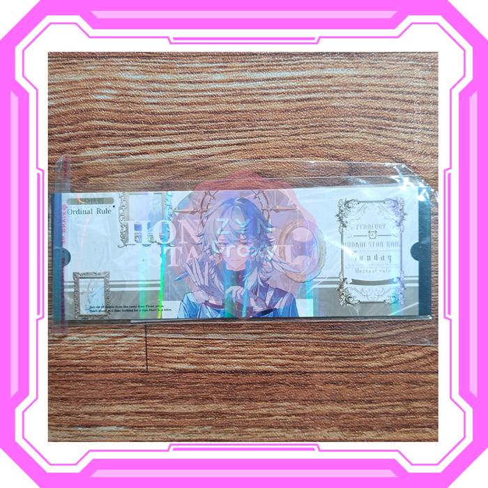 Jual READY STOCK HONKAI STAR RAIL HSR [Fanmerch] Ticket Sunday - Kota ...