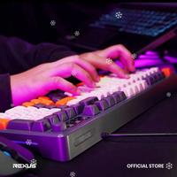 Gambar Rexus K98M Full Size Keyboard Gaming Membrane 98 keys Retro Style Kabel Lampu K98M V2 - K98M V2 dari Click & Go Tokopedia Kota Bandung 5 Tokopedia