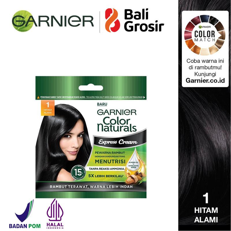BALIGROSIR - Garnier Color Naturals Pewarna Rambut  Cat Rambut Natural 20g  30g 5