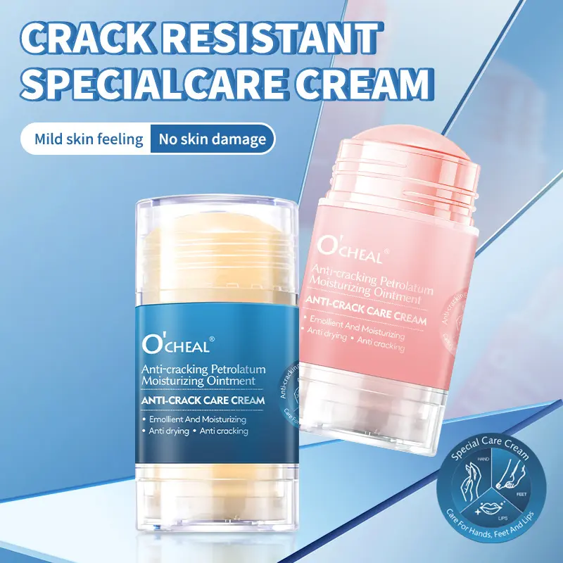 OCHEAL Hands&Foot Crack Resistant Care Cream 40g Anti-chapping Improve Dryness Moisten Skin Care Moisture Peach Silky Smooth