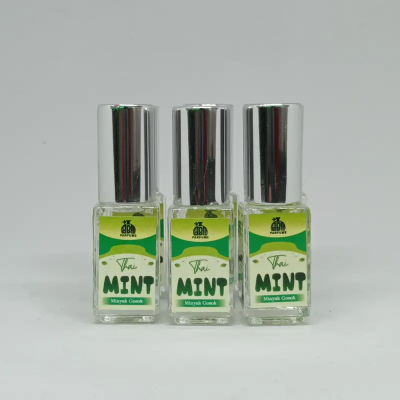 [Terbaru] Thai Mint Parfum Minyak gosok roll 10ml Kering Tubuh 3
