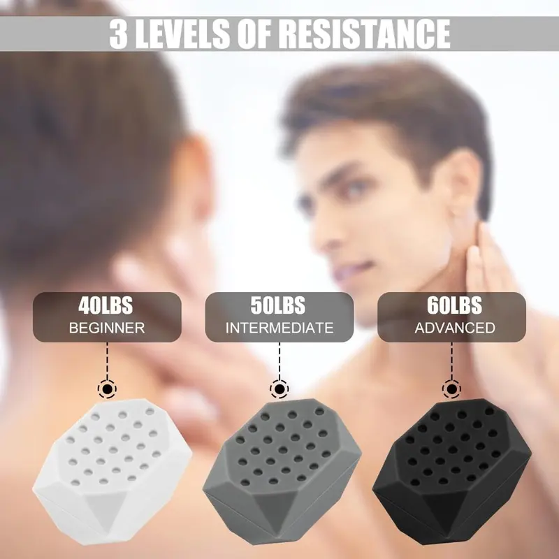6PCS Jawline Exerciser / Alat Latihan Penirus Rahang & Pipi Tembem / Alat Pelangsing Wajah 5
