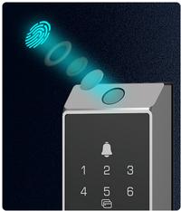 Gambar EZVIZ DL04 PRO SMART HOME SECURITY FINGERPRINT DOOR DEADBOLT LOCK - DL04 PRO  dari Ezviz Smart Store Kota Administrasi Jakarta Barat 4 Tokopedia