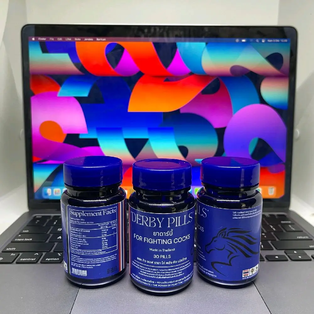 DERBY PILLS AYAM- Import Thailand 100% Original Meningkatkan Stamina Dan Agresif Obat Ayam Aduan