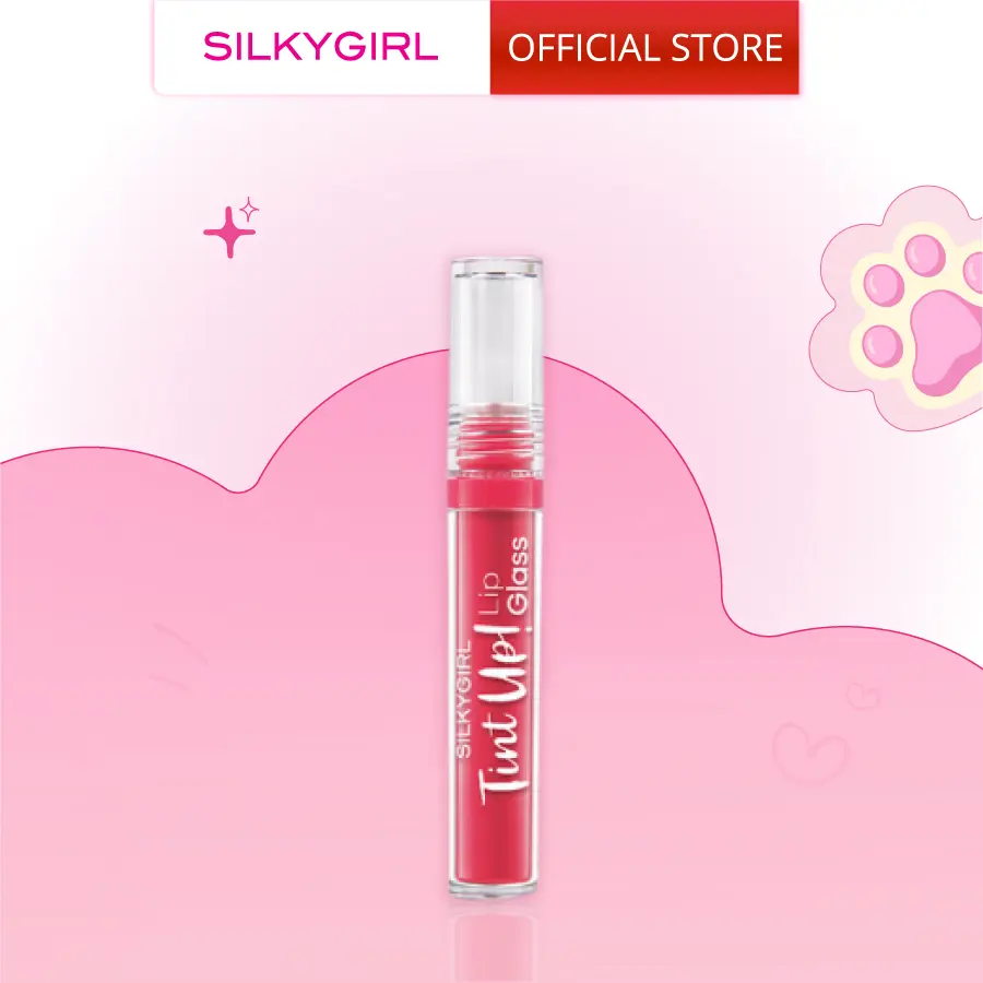 Son Bóng Silkygirl Tint Up Lip Glass căng bóng mọng nước dưỡng ẩm lâu trôi 3g - Cosmetic, Son Môi, Trang Điểm