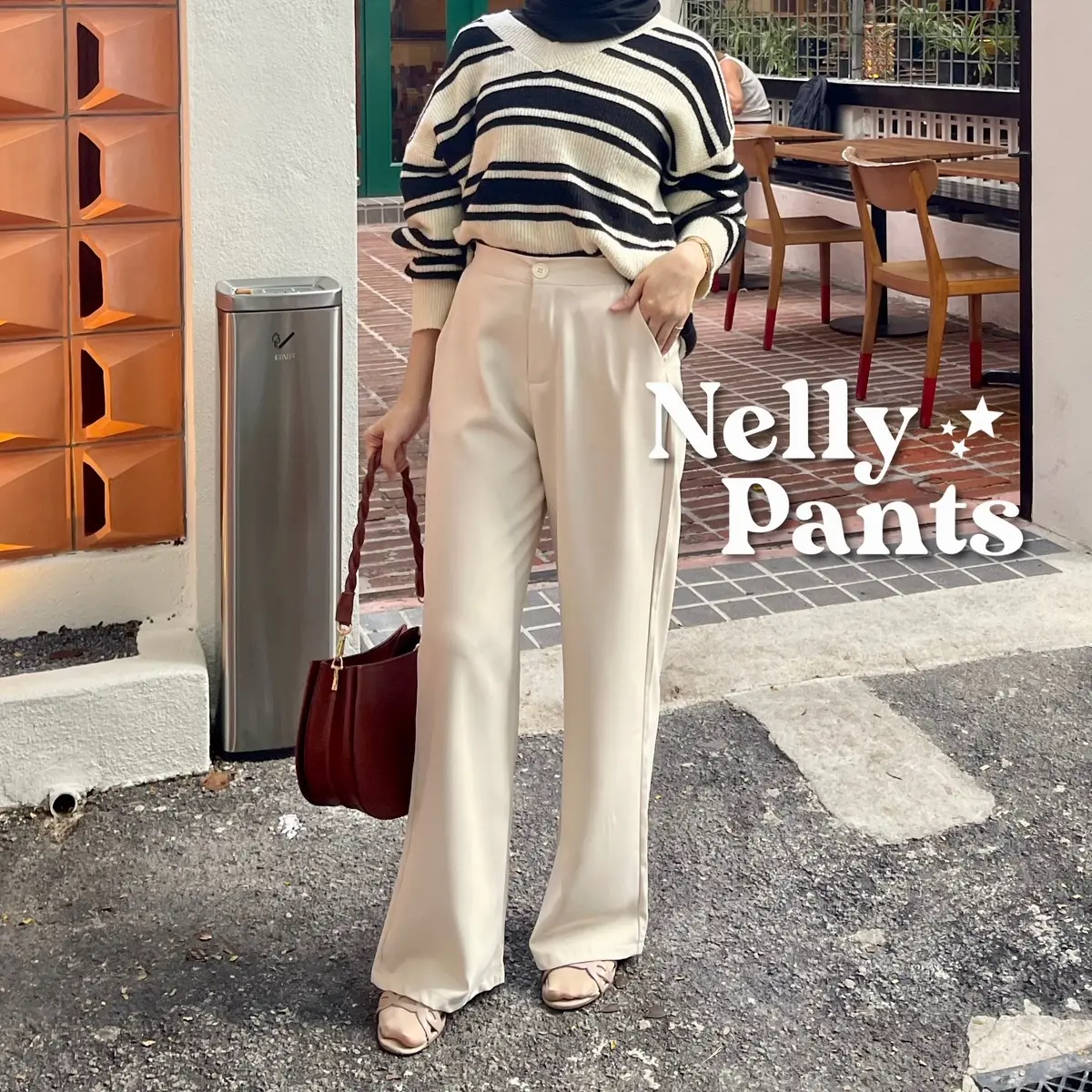 Nelly Straight Ironless Pants