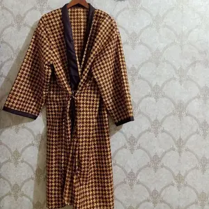 Baju Tidur Wanita Model Kimono Motif Batik Premium Anti Luntur Dress