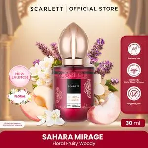 NEW! Scarlett Extrait de Parfum 30ml - Desert Lumina / Safa Ather / Sahara Mirage - Golden Scents of Arabia - Parfum Unisex Tahan Lama For