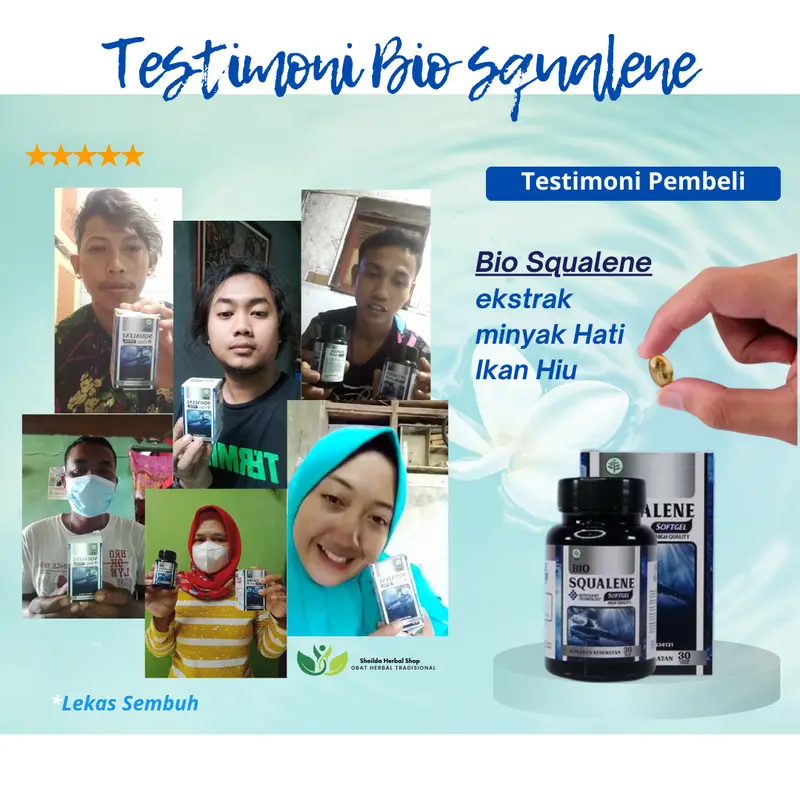 Bio Squalene  Minyak Rambut Pitak, Penumbuh Rambut Botak Rontok ,  Vitamin Rambut Botak Pitak Koin Pria Dan Wanita, Penyakit Autoimun 1
