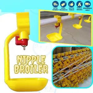 niple ayam broiler, niple broiler / nipple broiler / nipel broiler / nipel ayam nipple murah / nipple Broiler berkualitas / nipple grinker /