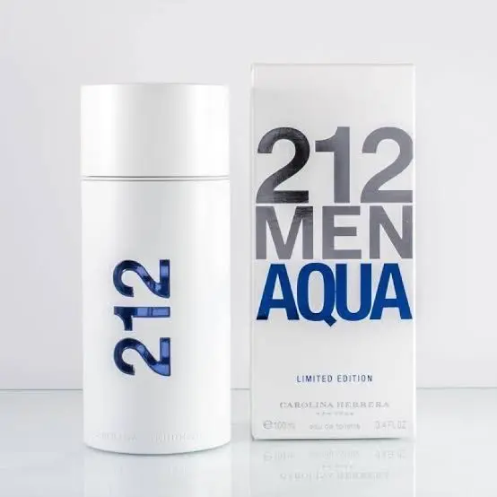 Parfum CH 212 Men AQUA 100 ml Limited Edition BNIB for Men Ramadhan Sale