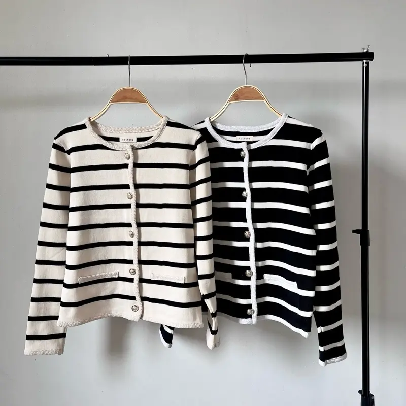 Cottona - Orla Stripe Cardigan