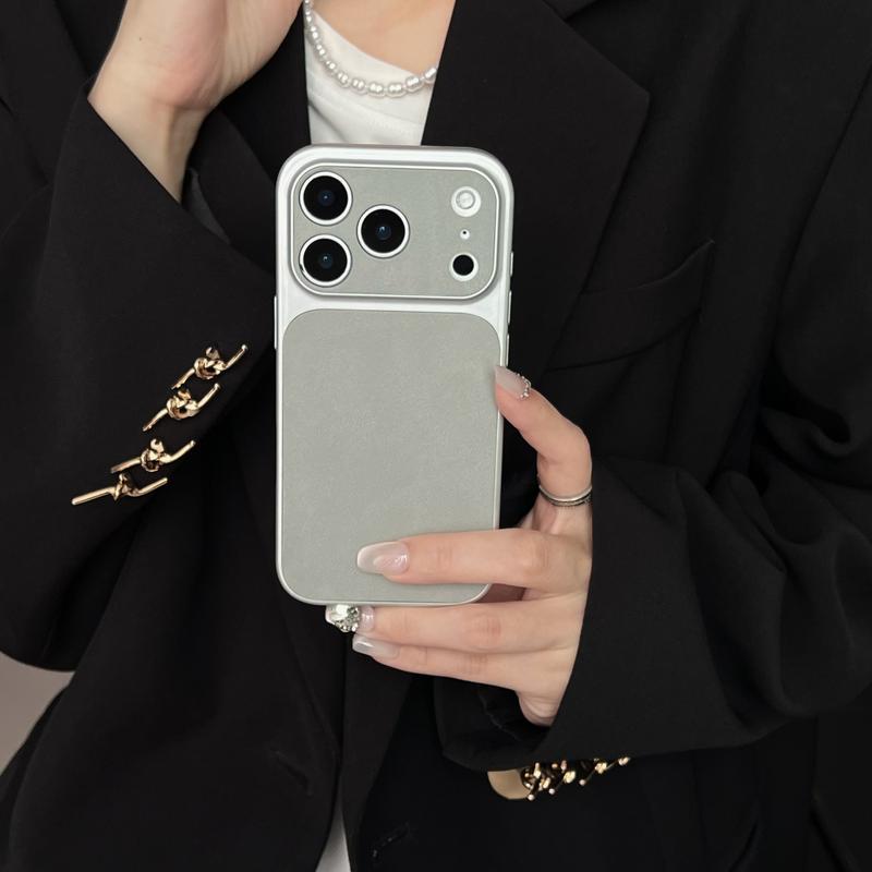  Ốp Lưng Điện Thoại iPhone 11 12 13 14 15 16 17 Pro Max 16Plus 17Pro Da Sang Trọng Chống Sốc với Bảo Vệ Mềm TPU cho Quyền Lợi của Bạn 