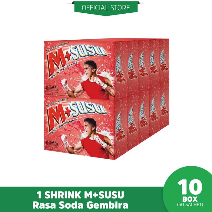 Gambar M+Susu Variant Soda Gembira (10 Box) dari AMH Official Shop Kota Administrasi Jakarta Barat Tokopedia
