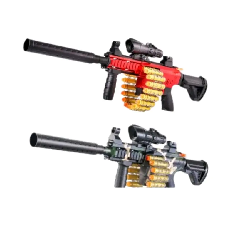 Mainan Anak Laki Laki Tembak Tembakan Soft Bullet Rifle Toy M416 4