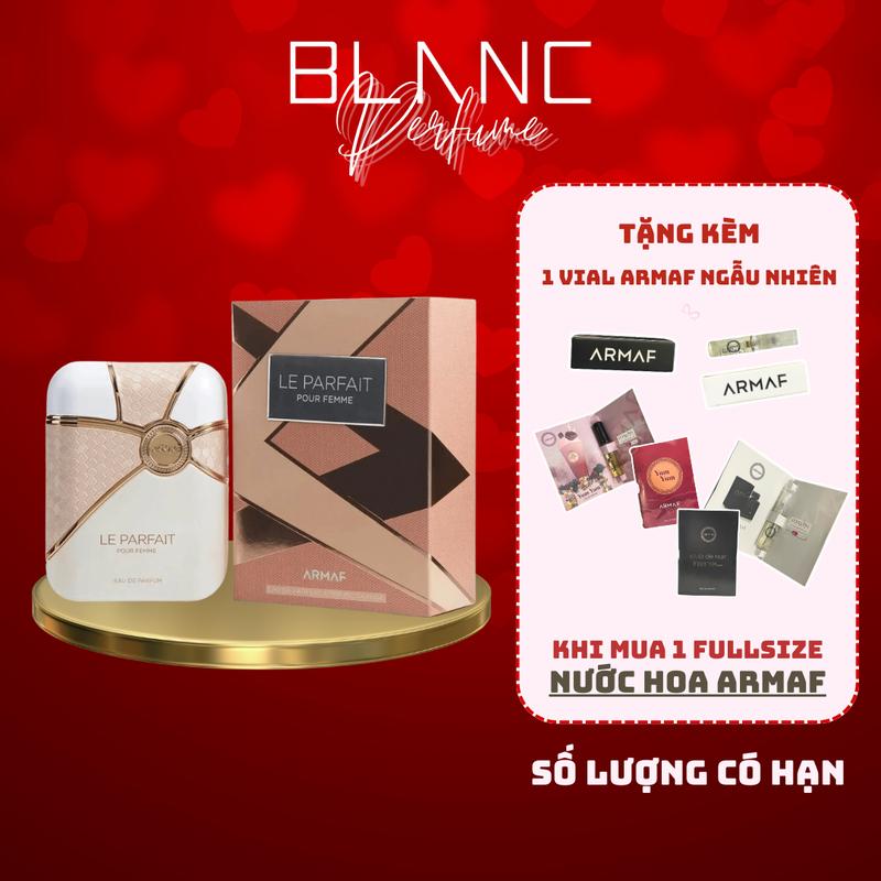 Nước Hoa Armaf Le Parfait Pour Femme Perfume Nữ Xịt Thơm Cosmetic