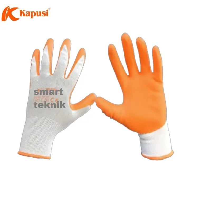 kapusi Sarung tangan lapis karet antislip sarung tangan safety 4
