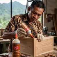 Gambar Lem Kayu EPOXY PU Polyurethane MR LUX 500 Gram per Botol dari Toko Ika Kimia Sari Kota Semarang 3 Tokopedia
