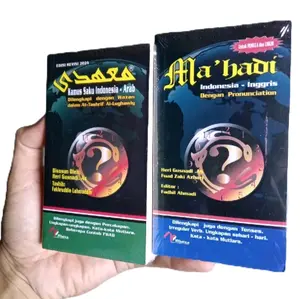 Mahadi Buku Kamus Saku Arab & Inggris Paket Hemat Isi 2 Edisi Revisi 2024 Belajar Lebih Mudah Cepat Dan Efisien