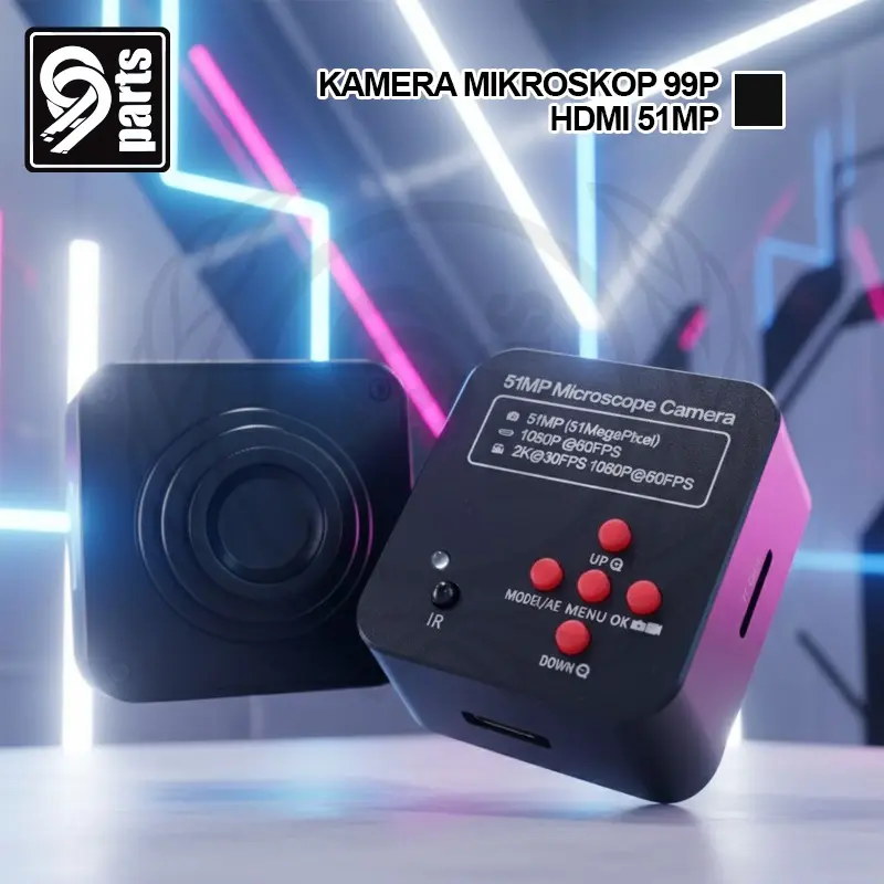 Kamera Mikroskop HDMI 51MP / Kamera Mikroskop HDMI 1080P / Kamera Mikroskop Trinokuler HDMI