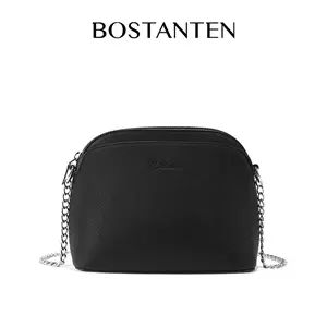 [Half Moon Bag] BOSTANTEN Tas Selempang Wanita Slingbag Elegan Formal Casual Kulit Sintetis