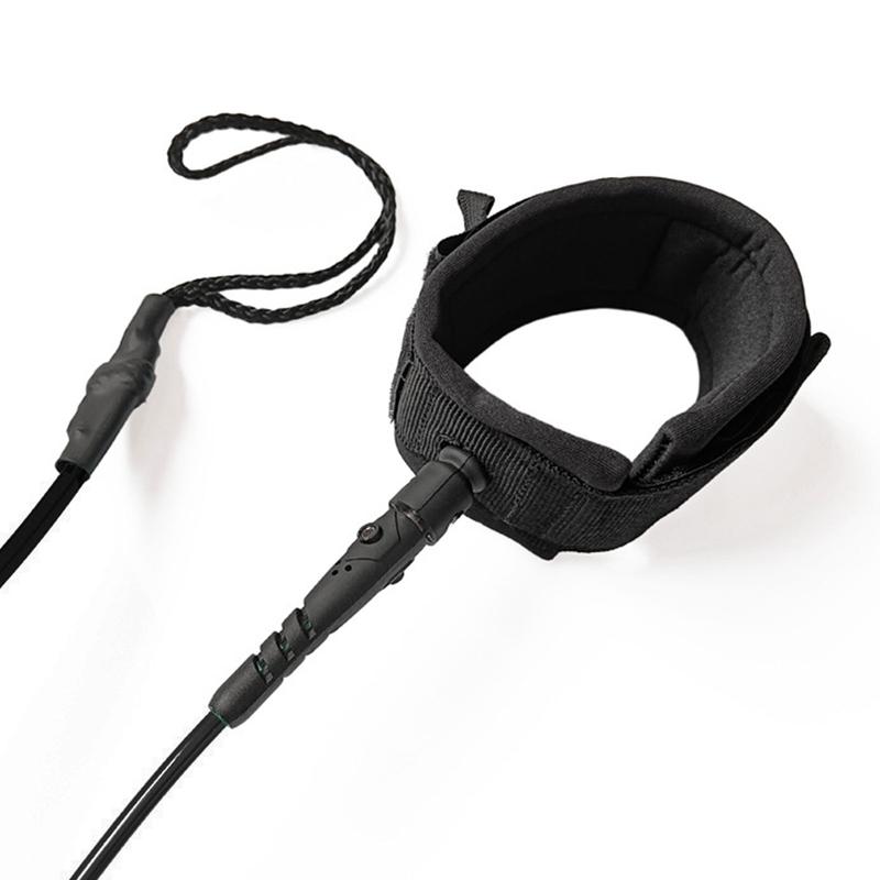 Rolled Up Surfboard Leash Board Foot Leg Rope Practical Surfing Stand UP Paddle Board Ankle Leash Elastic Surfboard Safety 6