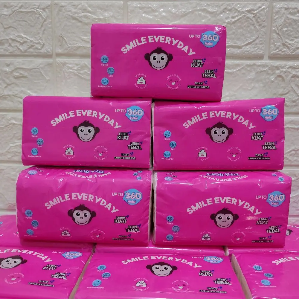 5 PCS Tissue 360 helay - aman untuk kulit wajah
